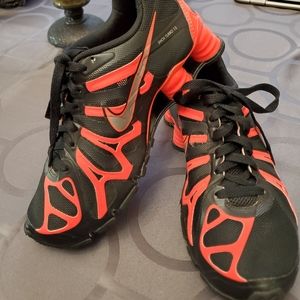 Nike shox turbo 13 black and orange